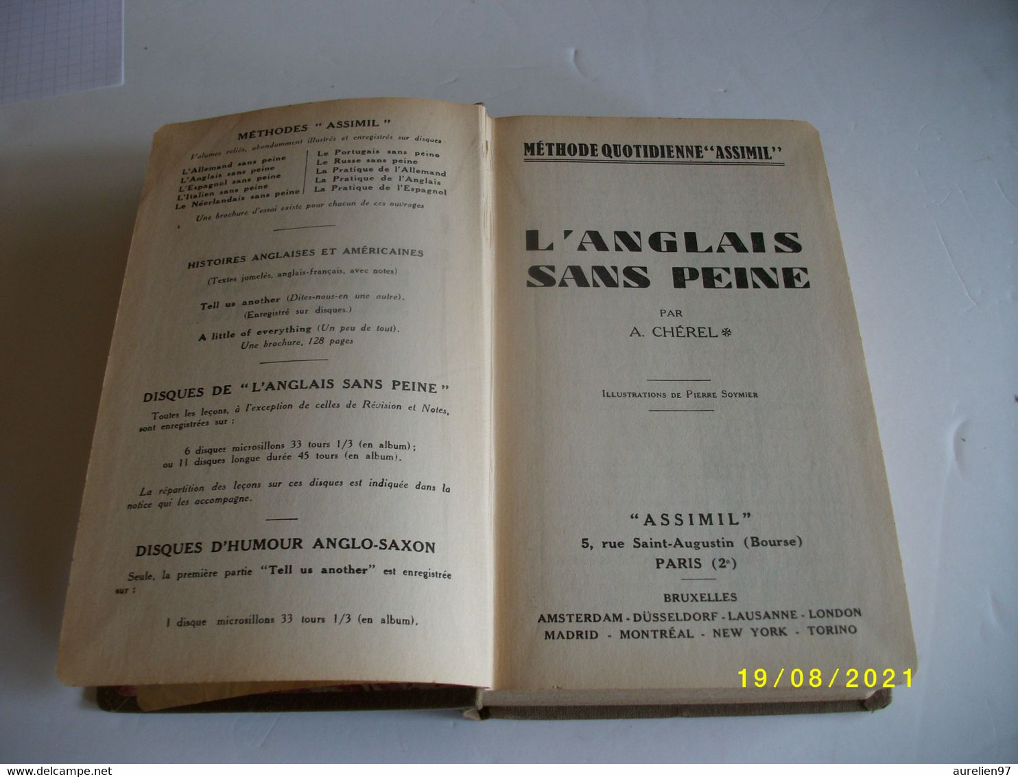 L'anglais Sans Peine 1962 - Culture