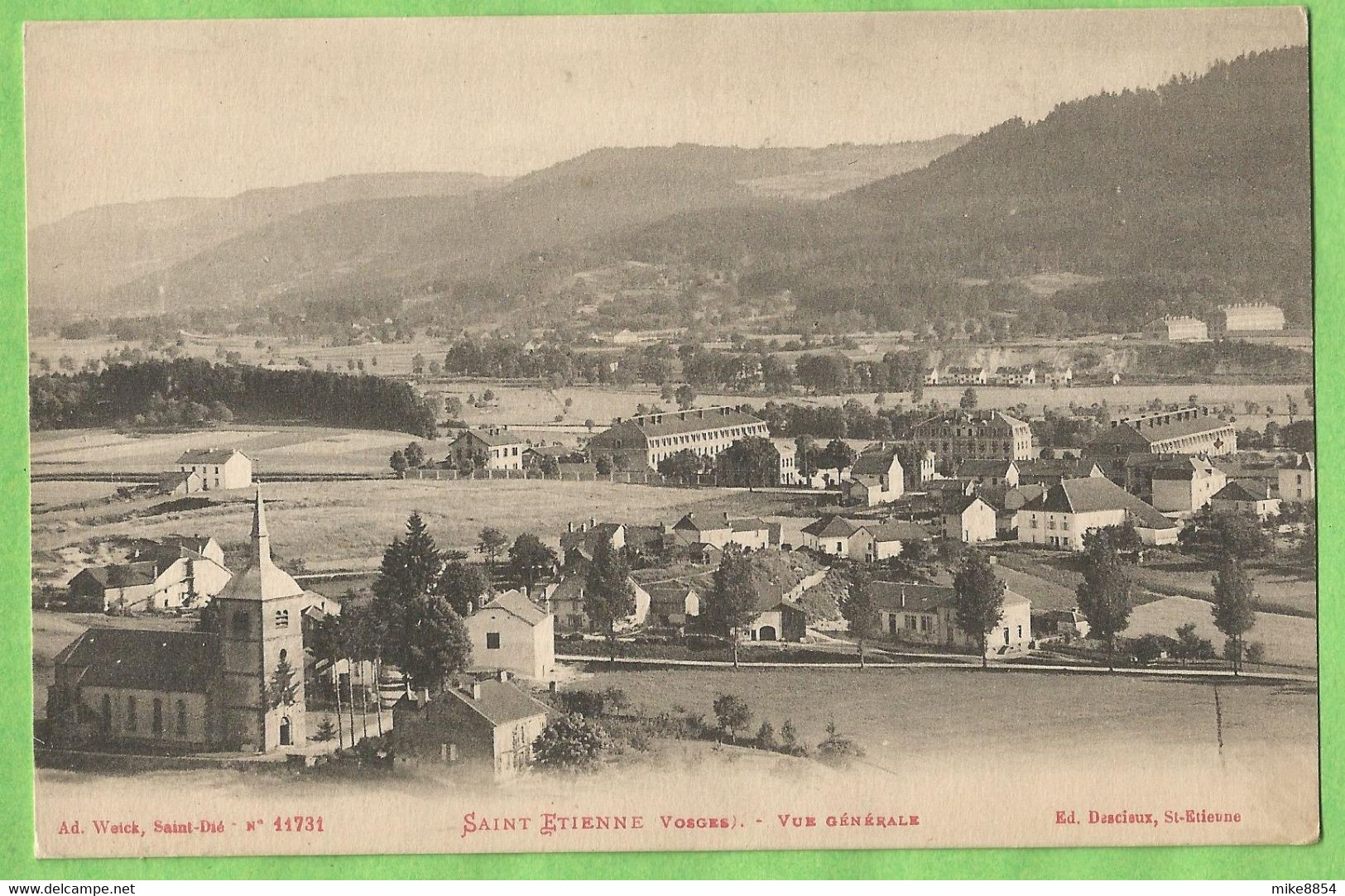 TH0831  CPA  SAINT-ETIENNE-LES-REMIREMONT  (Vosges)  Vue Générale   +++++++++++++++++++++++ - Saint Etienne De Remiremont