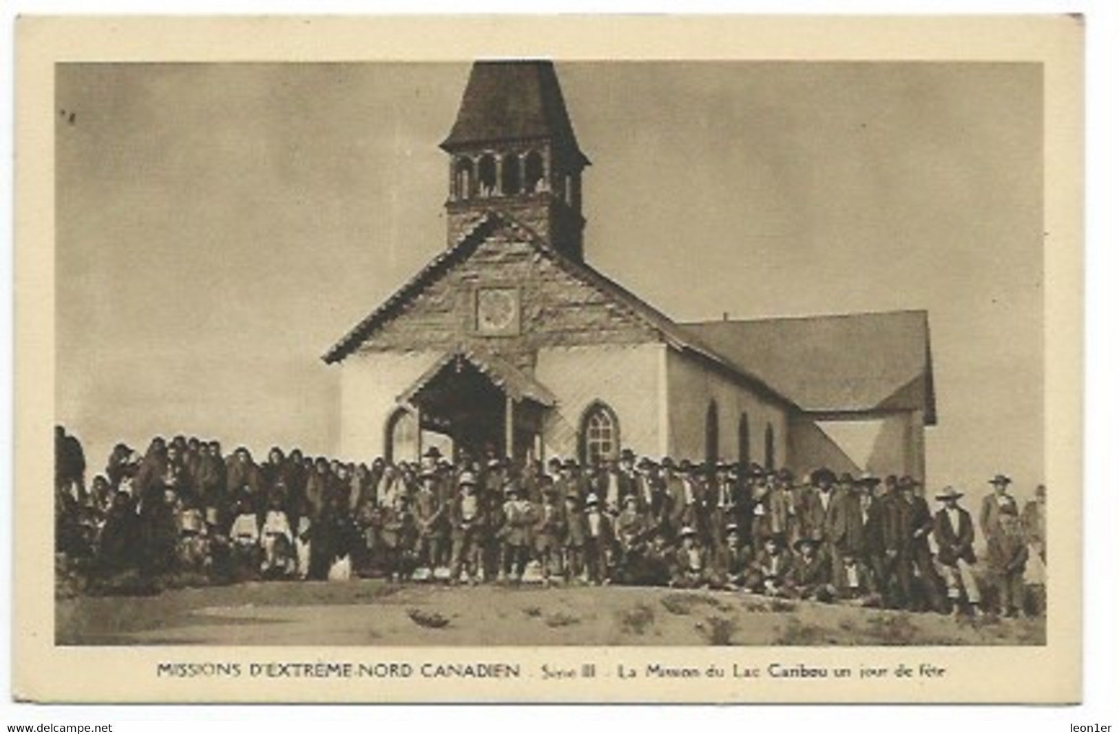 CANADA - MISSIONS ESQUIMAUDES - 1 LOT 35 CPA - EXTREME NORD