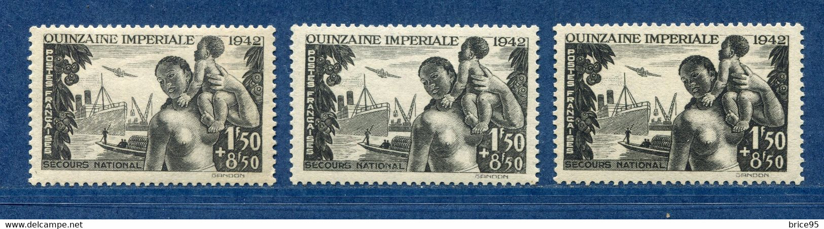 ⭐ France - Variété - YT N° 543 - Couleurs - Pétouille - Neuf Sans Charnière - 1942 ⭐ - Nuovi