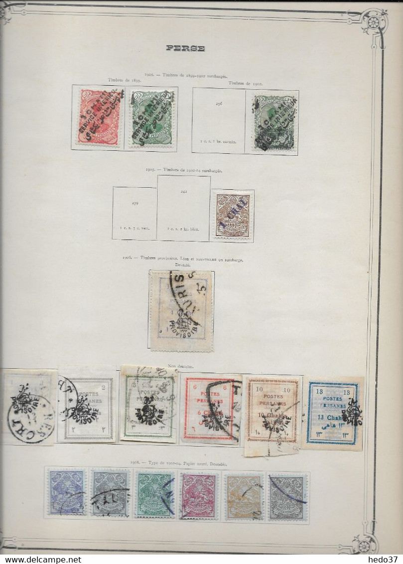 Iran / Perse - Collection Vendue Page Par Page - Timbres Oblitérés / Neufs * - B/TB - Iran