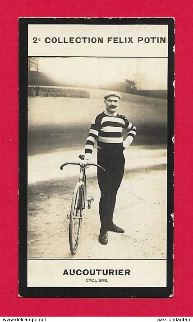 Photographie Argentique Félix Potin - 2ème Collection - Champion De Cyclisme Hippolyte Aucouturier - Félix Potin