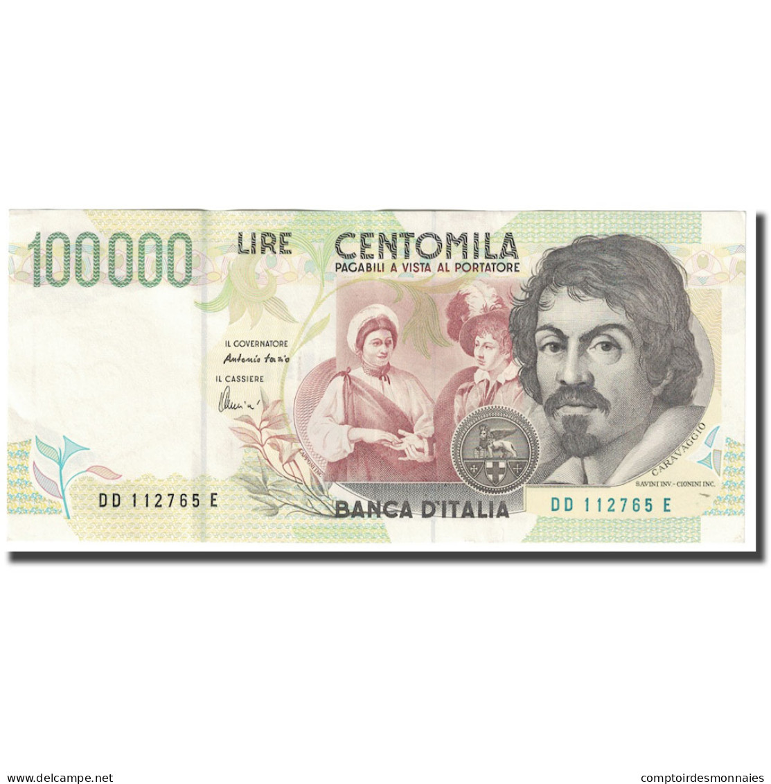 Billet, Italie, 100,000 Lire, 1994, 1994-05-06, KM:117b, SUP - 100.000 Lire