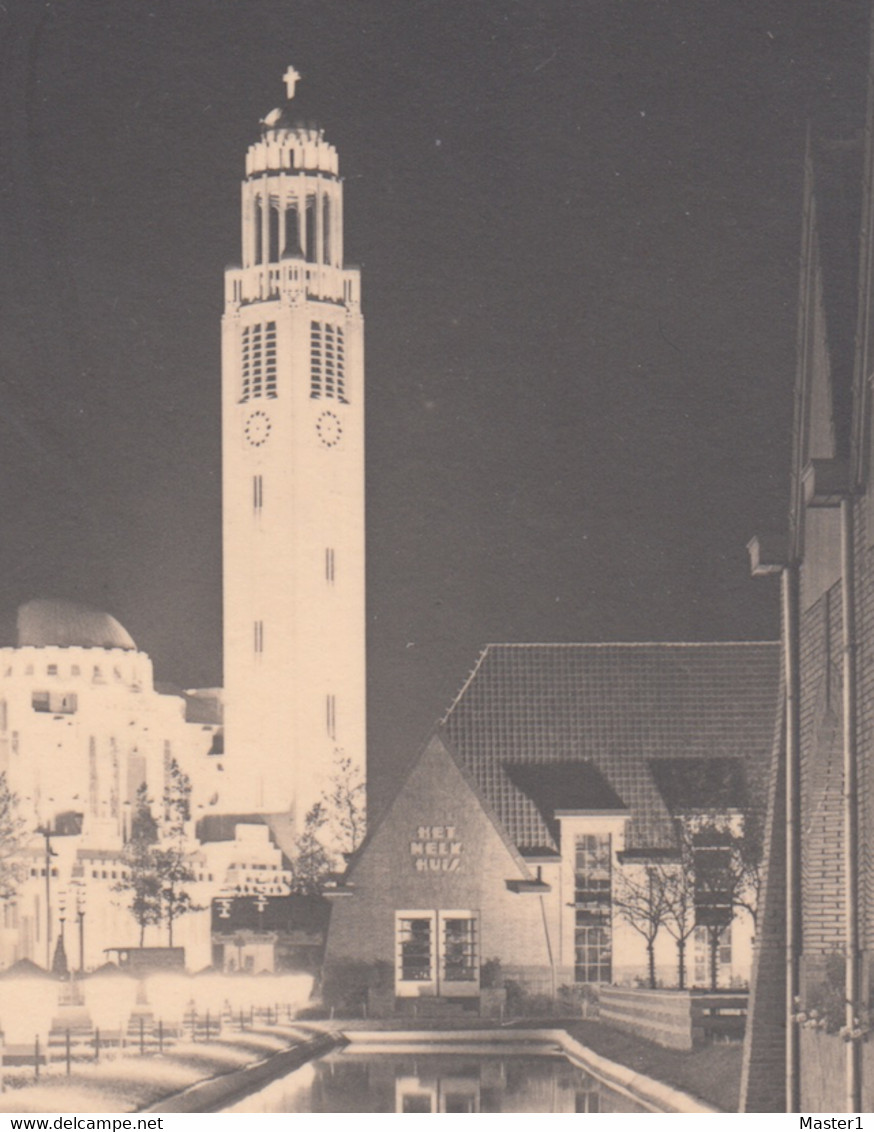 OUDE FOTO TENTOONSTELLING ANTWERPEN ANVERS EXPO 1930 EXPOSITION  / HET MELKHUIS / KERK CHRISTUS KONING EGLISE CHRIST ROI - Antwerpen