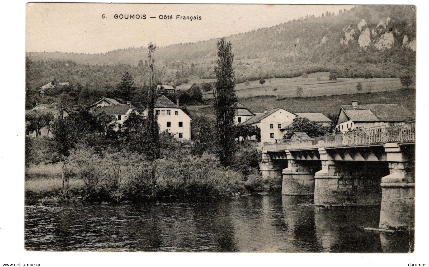 Carte Postale, Ct. Jura, Goumois, 1913, Suisse, Schweiz - Goumois