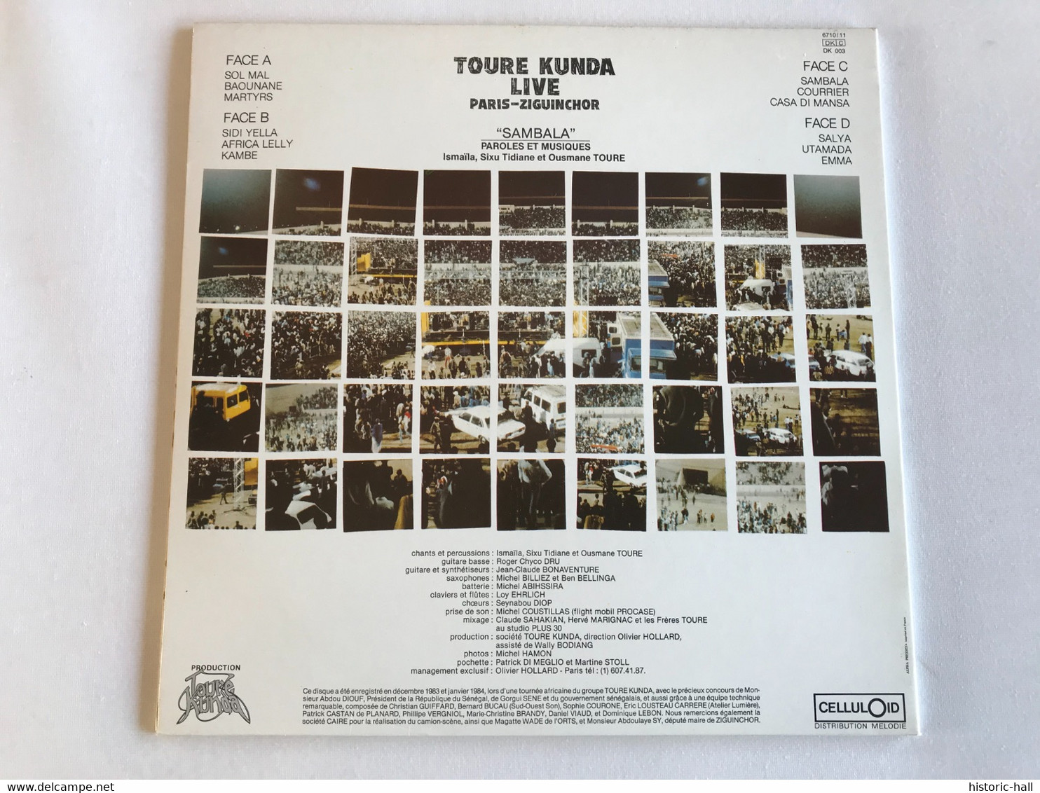 TOURE KUNDA - Live - 2 LP - 1984 - Reggae