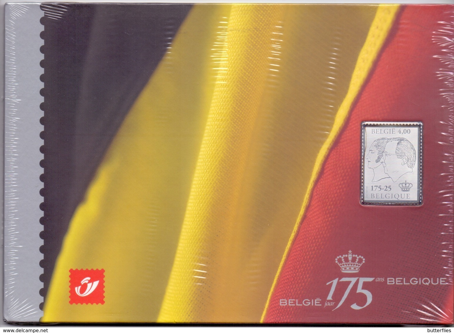 Belgie - 2005 - **  Presentatiemapje Met Zilveren Zegel 3418 + Blok 118 - In Blister ** Ongeopend - Unused Stamps