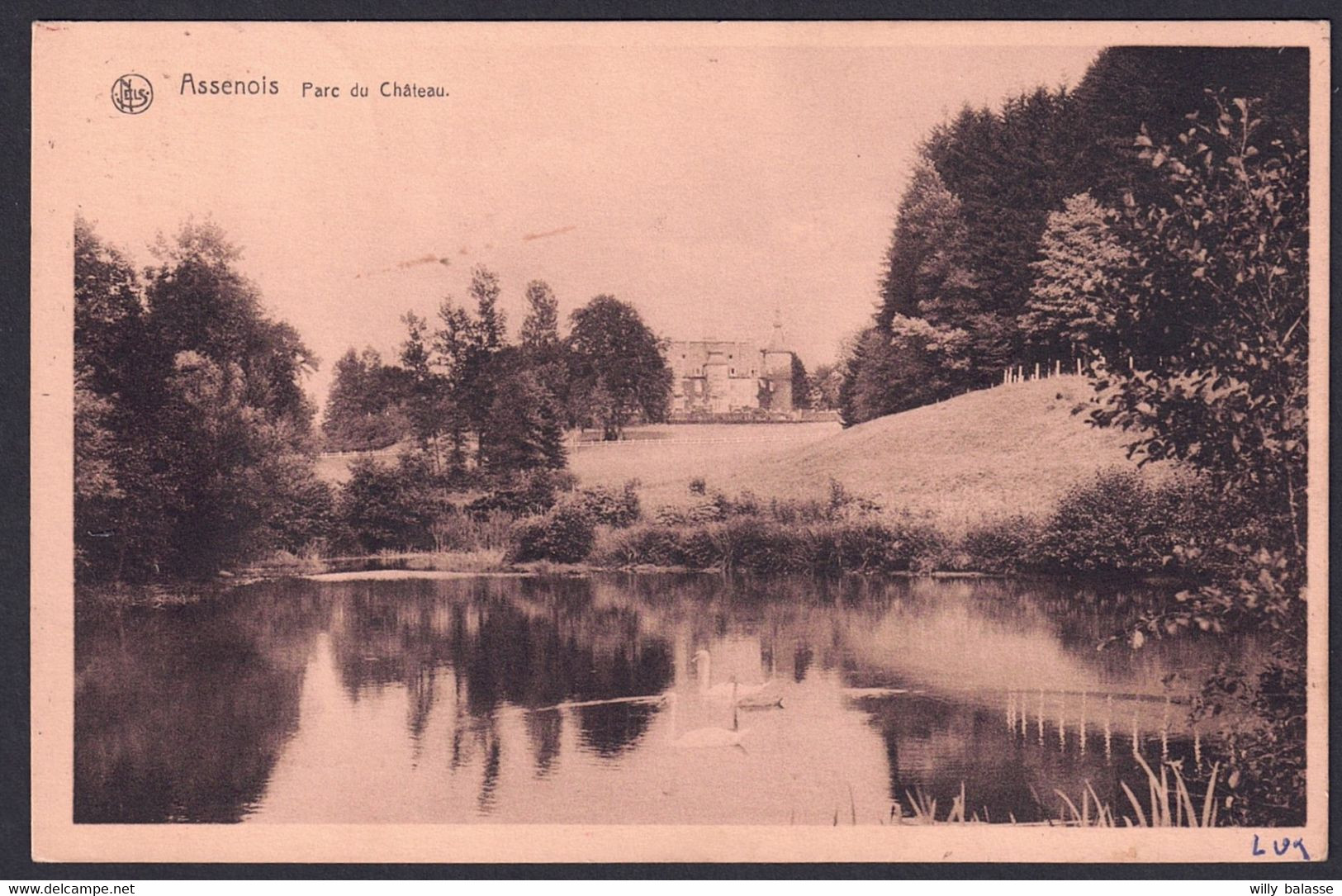 +++ CPA - ASSENOIS - Léglise - Parc Du Château - Nels  // - Leglise