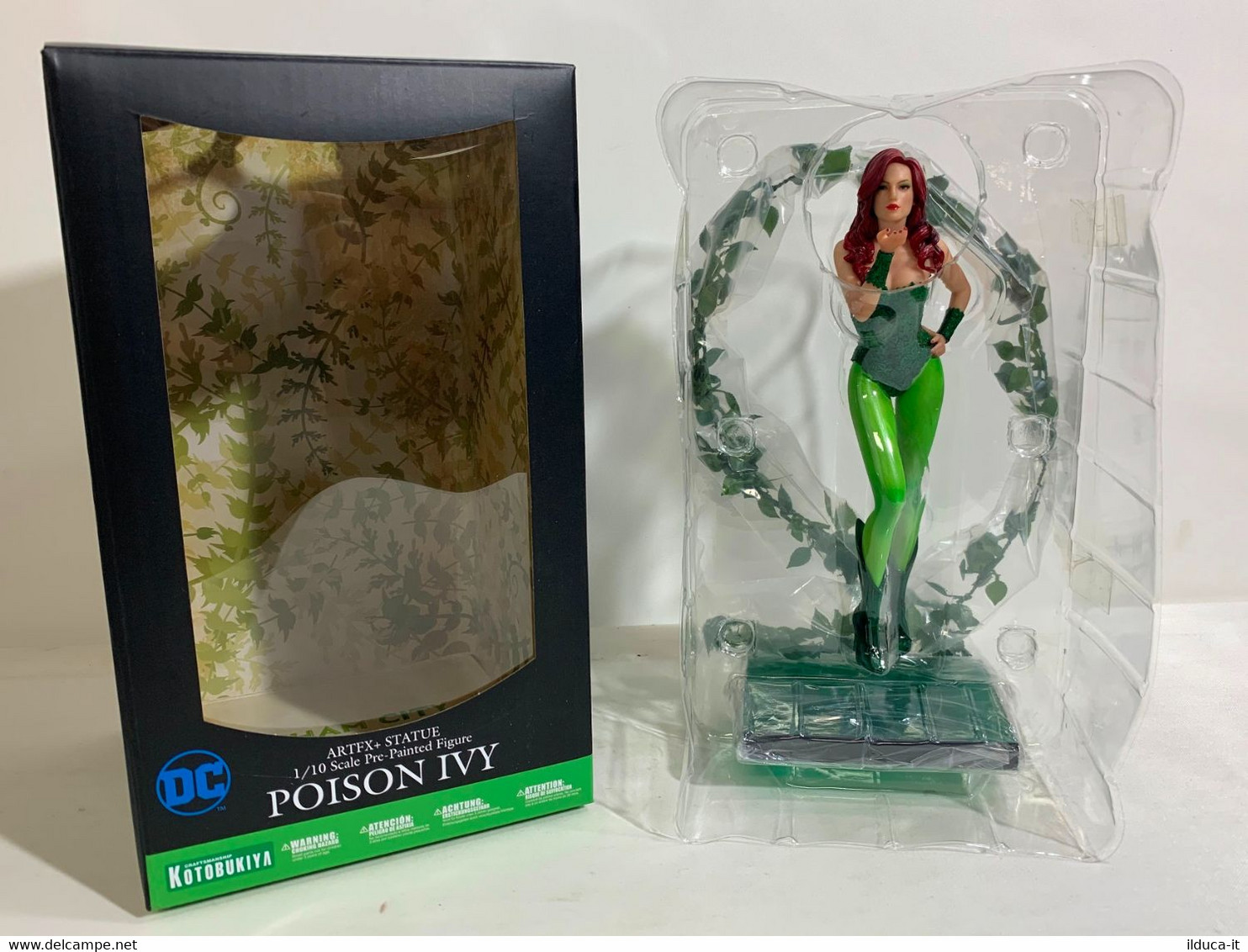 I100021 Action Figure - Gotham City Sirens 1/10 - POISON IVY Kotobukiya DC ArtFX - Cm 18 - Supermar