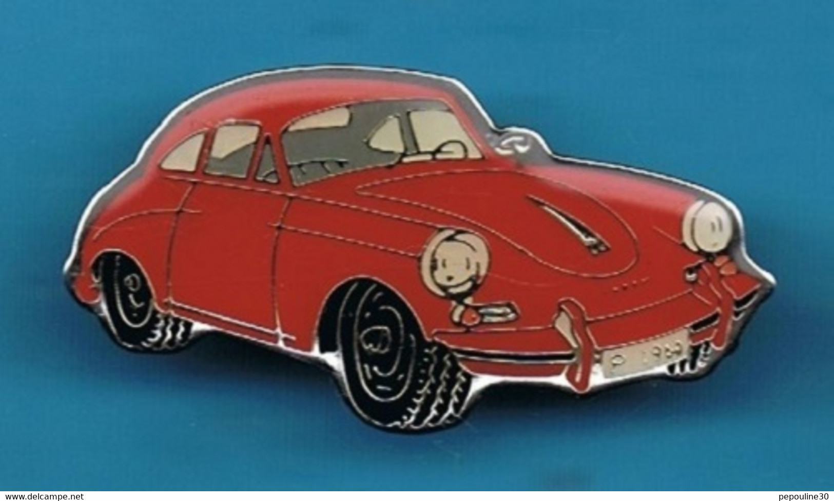 1 PIN'S  //  ** PORSCHE 356 B S COUPÉ / 1960 ** - Porsche
