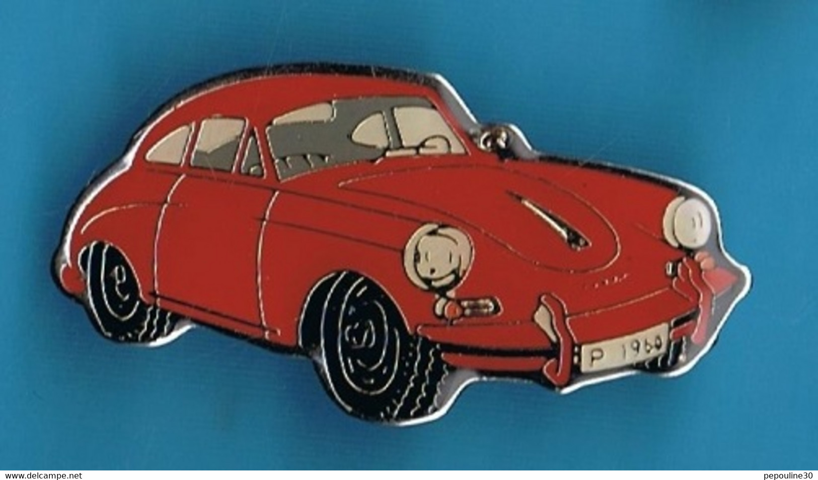 1 PIN'S  //  ** PORSCHE 356 B S COUPÉ / 1960 ** - Porsche