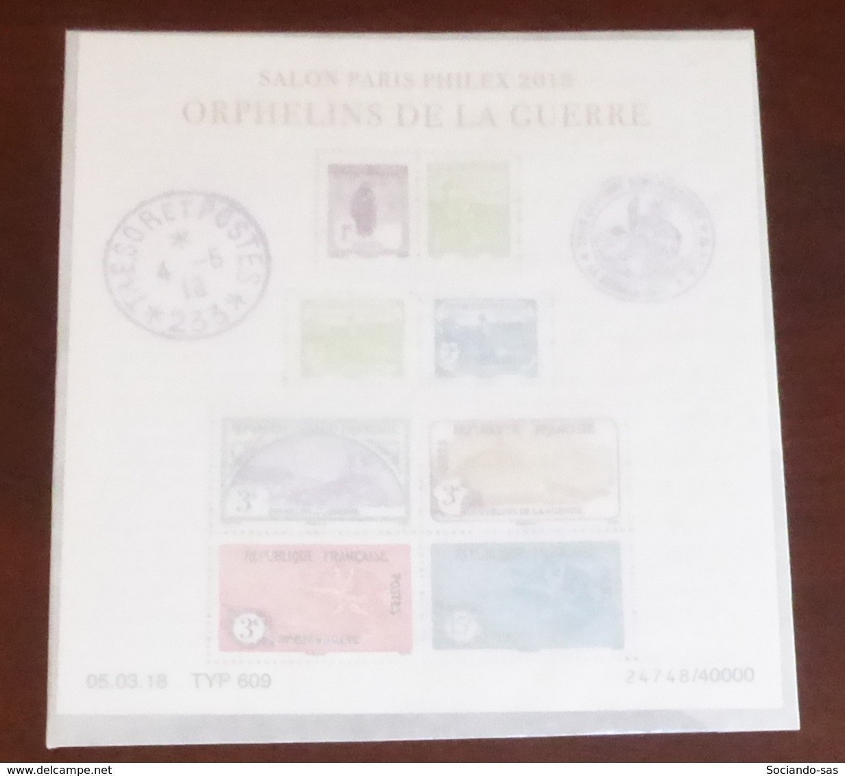 France - 2018 -  N°Yv. F5226 - Orphelins - Neuf Luxe ** / MNH / Postfrisch - Nuevos