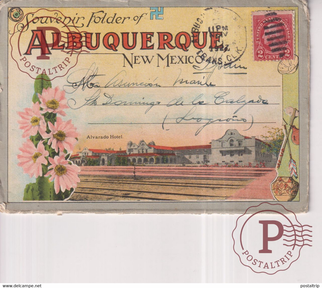 SOUVENIR FOLDER OF ALBUQUERQUE - Albuquerque