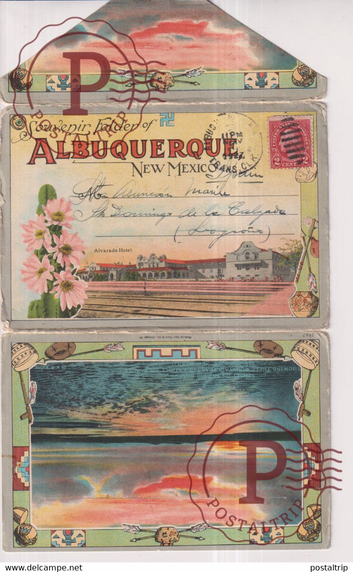 SOUVENIR FOLDER OF ALBUQUERQUE - Albuquerque