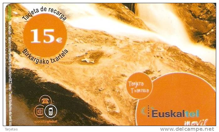 TARJETA DE ESPAÑA DE EUSKALTEL MOVIL DE 15 EUROS  FECHA 30/11/2003 - Euskaltel