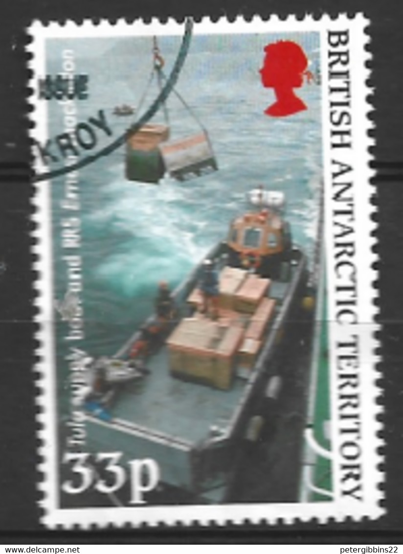 British Antarctic Territories  2000 SG 326 33p Ernest Shackleton  Fine Used  292 - Gebruikt