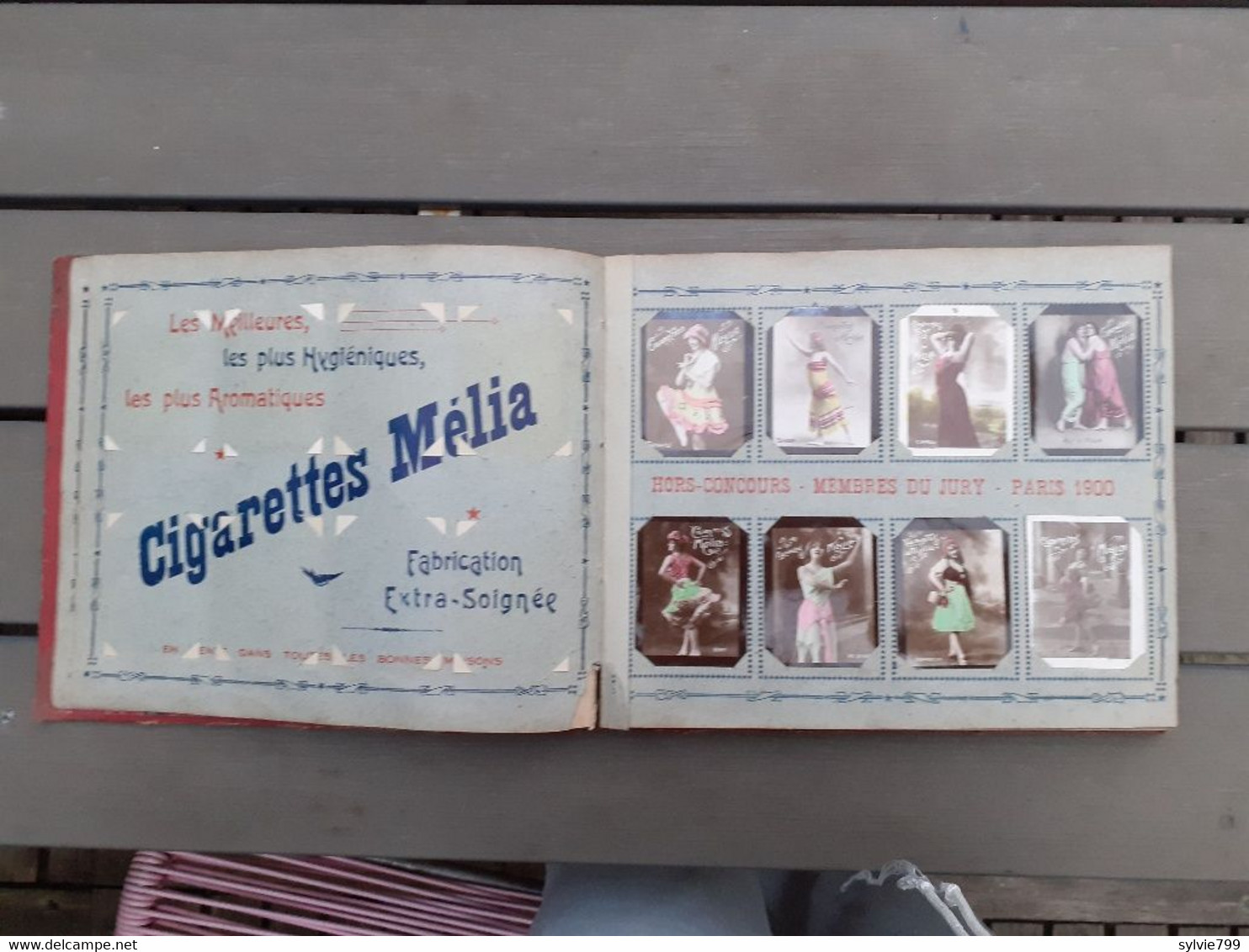 Album Cigarettes Mélia Frères - Alger - Marina - Rue Léon Roches