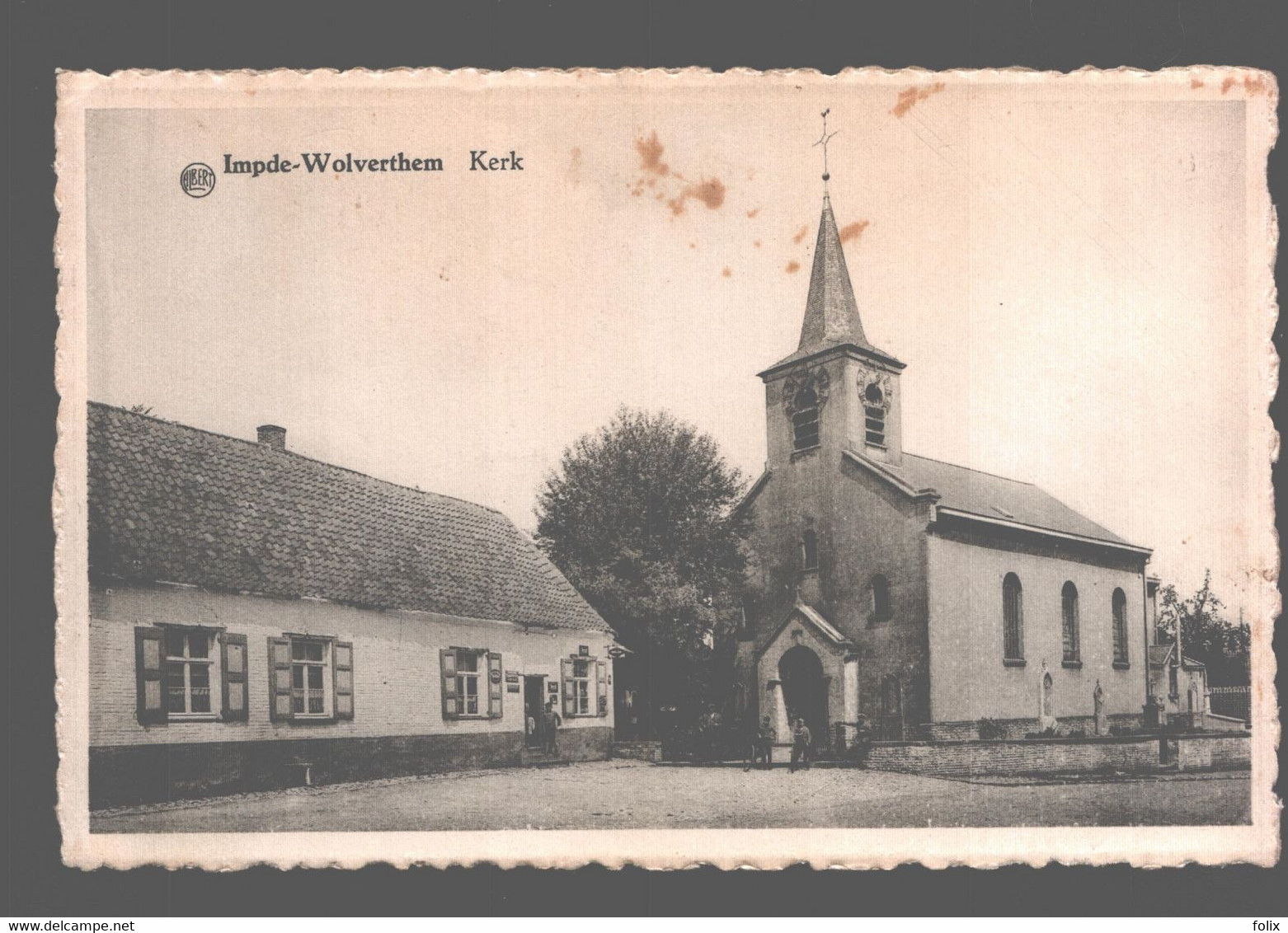 Imde / Impde-Wolverthem - Kerk - Meise