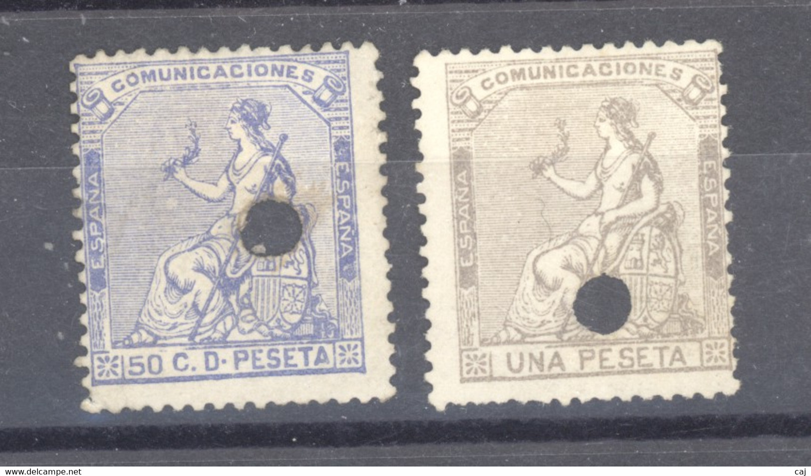 Espagne   :  Yv  136-37  (*) - Nuevos