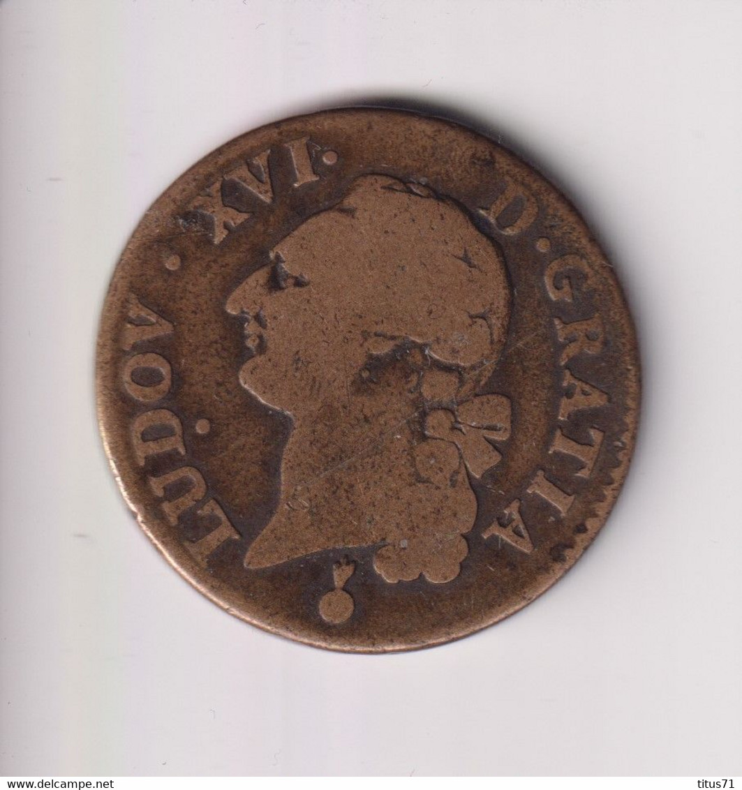 Sol 1791 AA France  - TTB - 1774-1791 Louis XVI