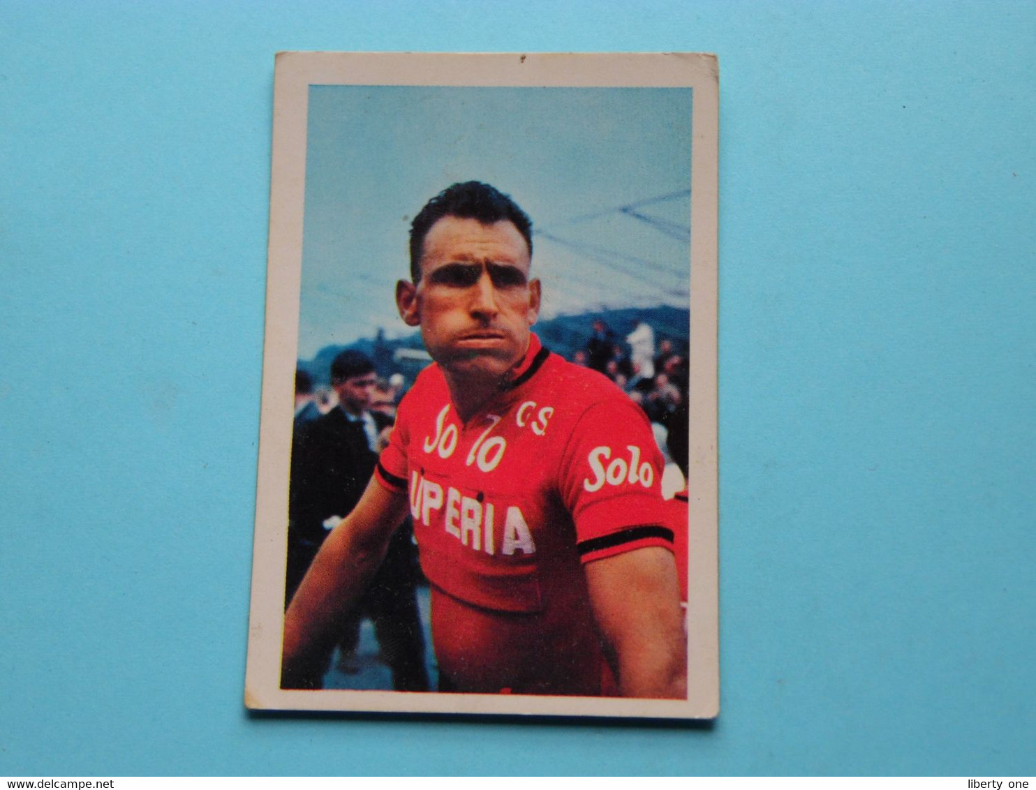 LOUIS PROOST ( N° 32 ) >>> Gekleefd Geweest >>> Zie Foto's Voor & Achter ( Voir SCAN ) ! - Cyclisme