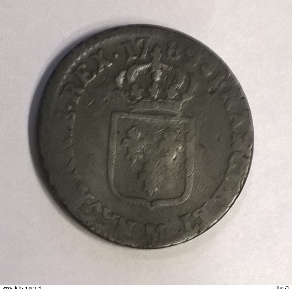 Sol 1789 M France  - TB+ - 1774-1791 Lodewijjk XVI