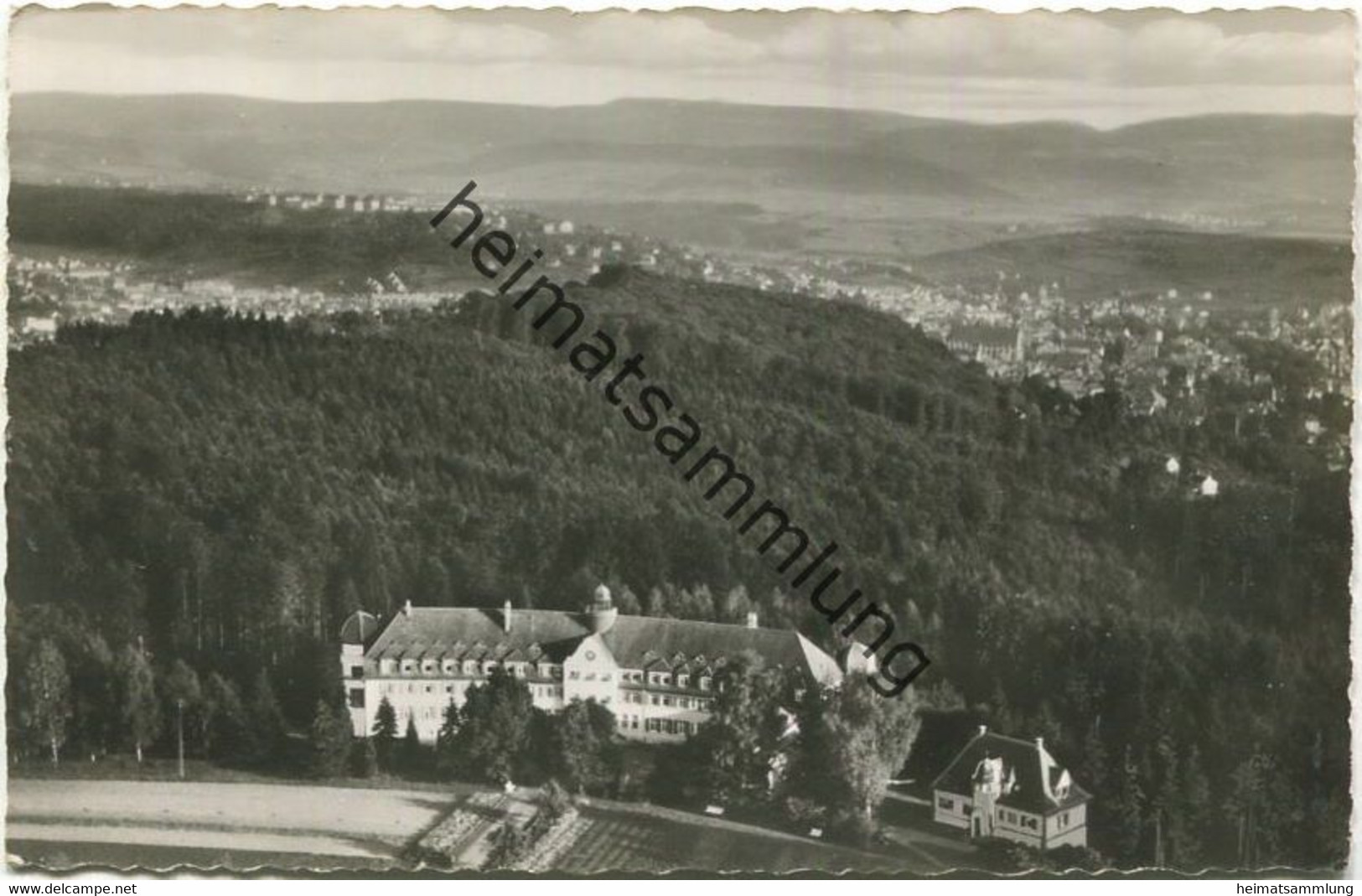 Schwäbisch Gmünd - Erholungsheim Schönblick - Foto-AK - Verlag A. Hermann & Co Stuttgart - Schwaebisch Gmünd