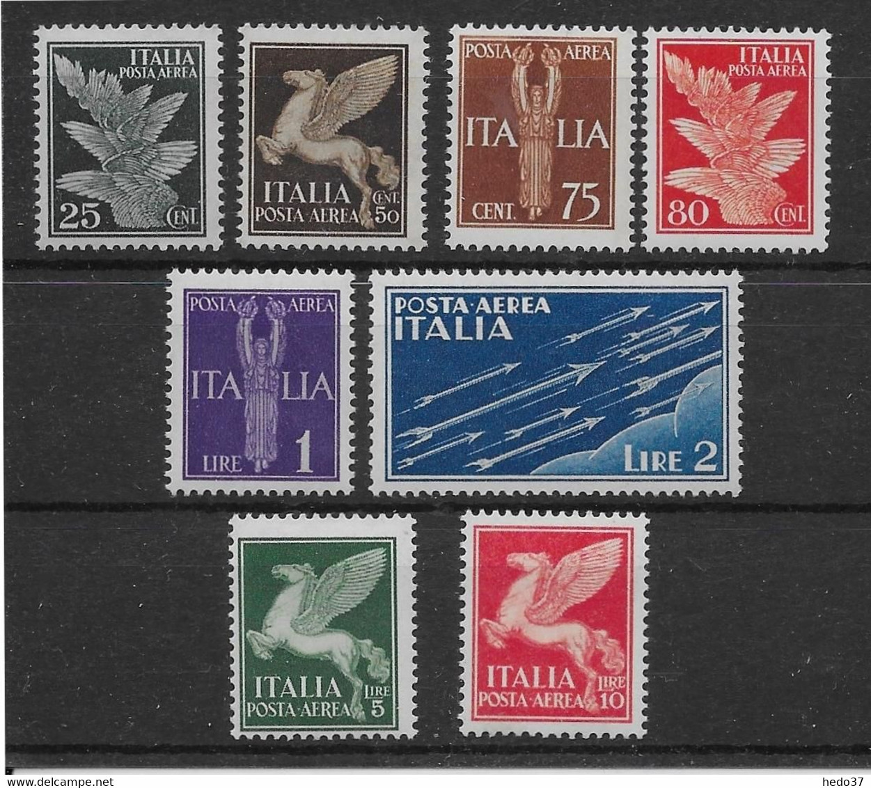 Italie Poste Aérienne N°11A/17 - Neuf ** Sans Charnière - TB - Luftpost