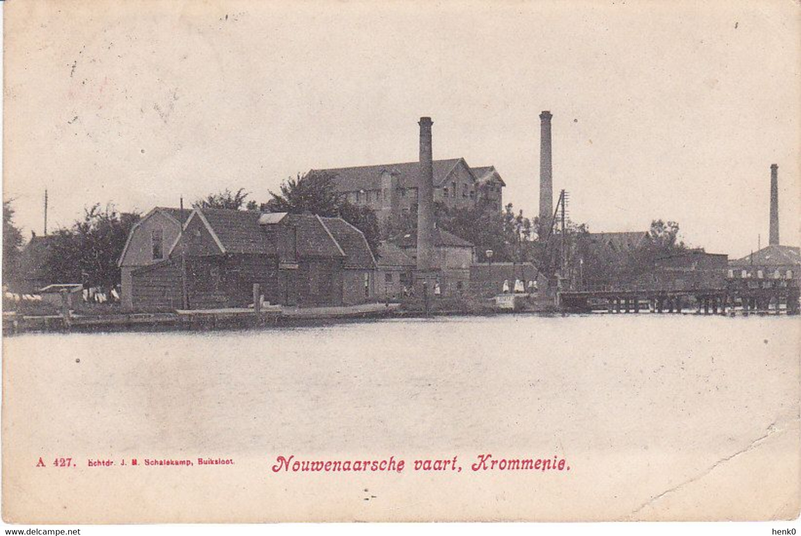 Krommenie Fabriek Nouwenaarsche Vaart SN909 - Krommenie