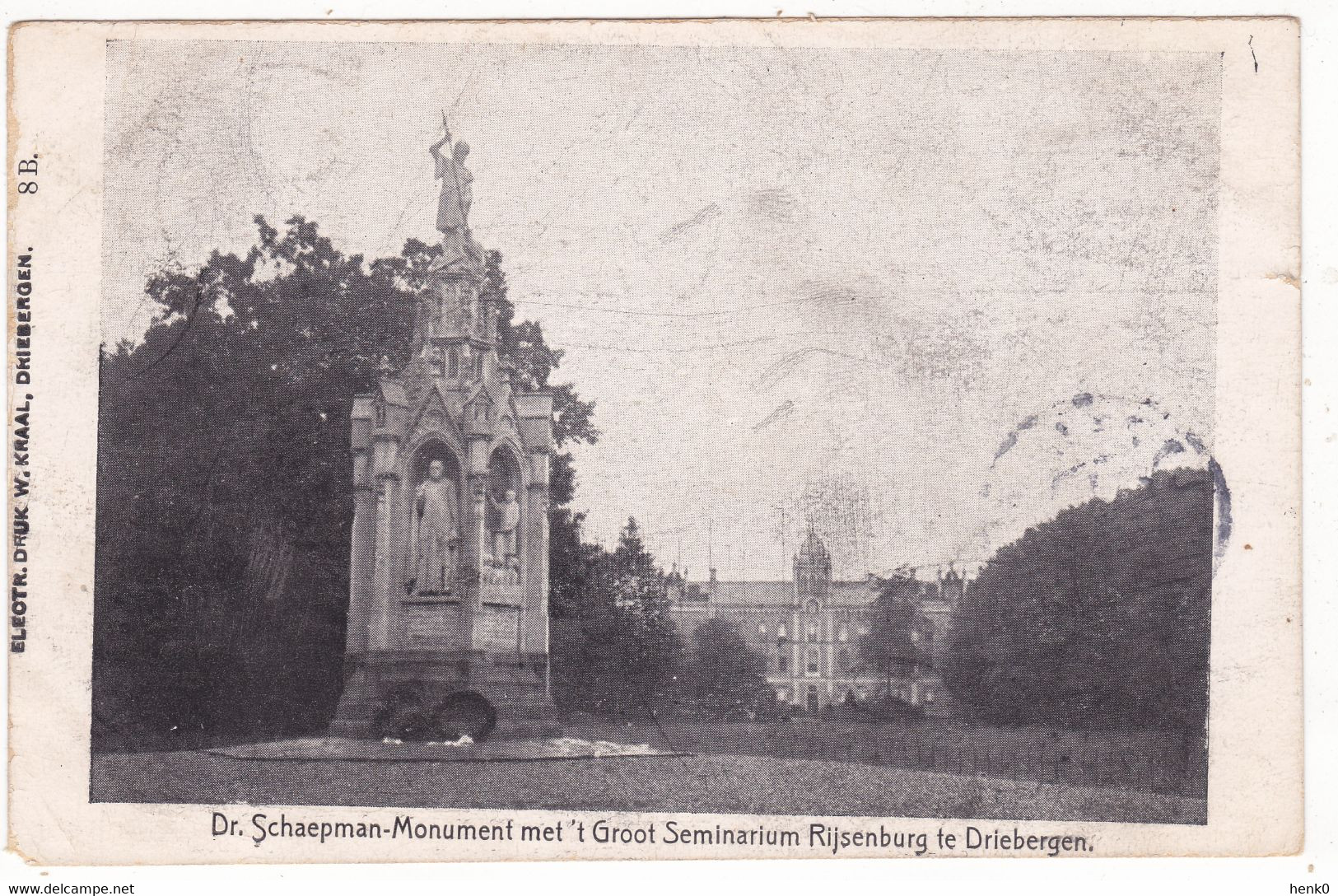 Driebergen Dr. Schaepman Monument SN938 - Driebergen – Rijsenburg