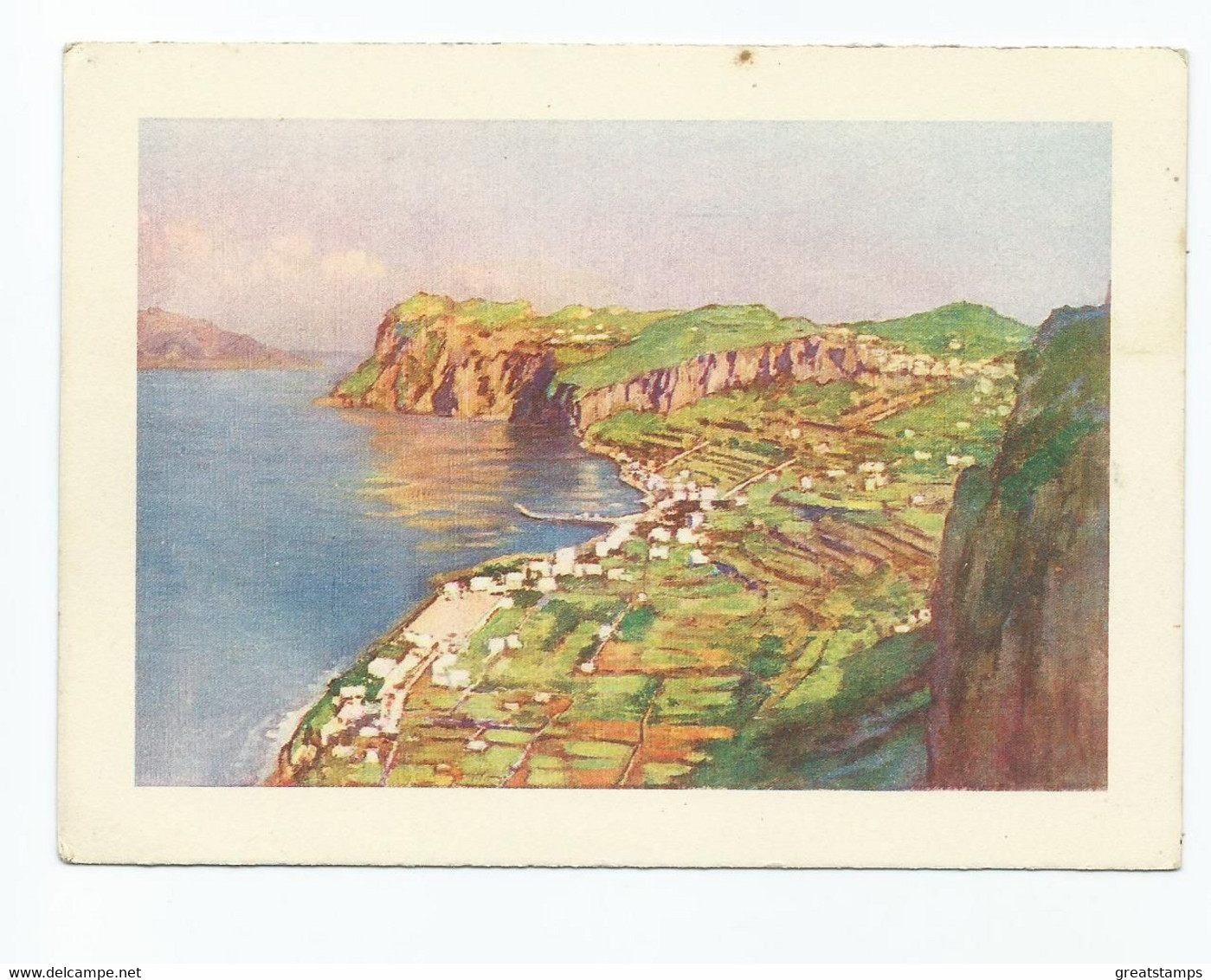 Italy Art  Postcard  C Larger Format Apri Astro Edition Punta Tragara - Carpi