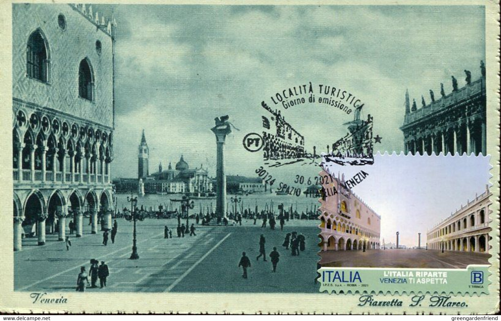 66022 Italia, Maximum 2021, Venezia, Italy Starts Again ! Architecture,  Vintage Card - Maximumkaarten