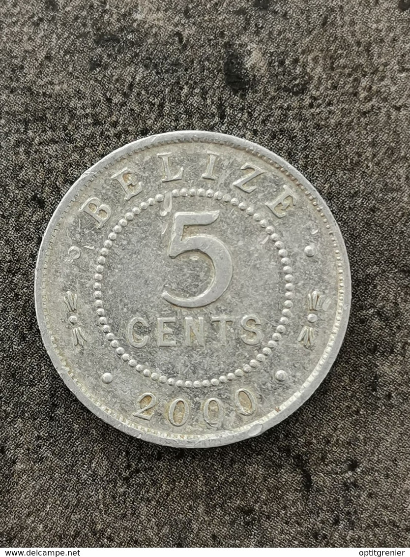 5 CENTS BELIZE 2000 - Belize