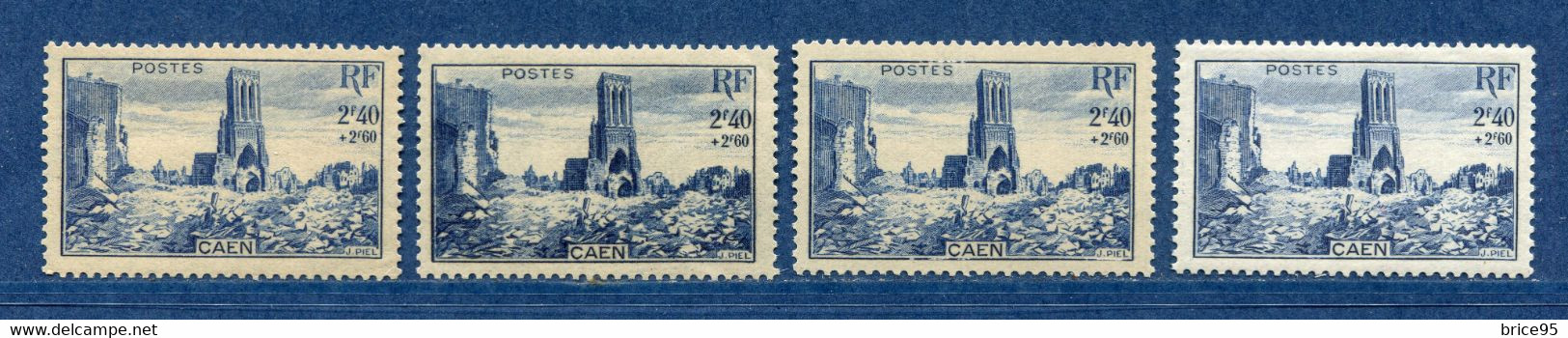 ⭐ France - Variété - YT N° 746 - Couleurs - Pétouille - Neuf Sans Charnière - 1945 ⭐ - Neufs