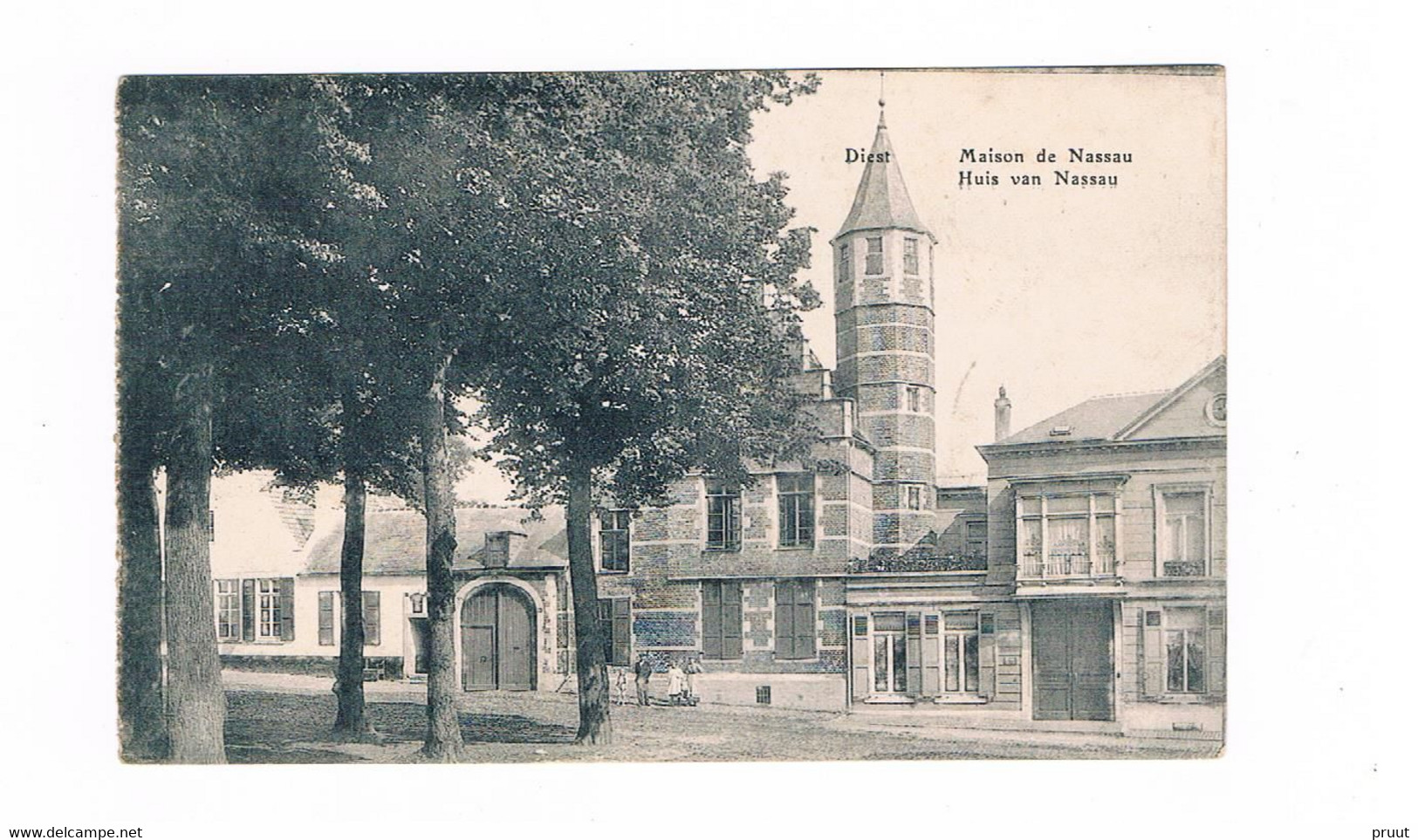 Diest Maison De Nassau Zeldzame Uitgave Feldpost - Diest