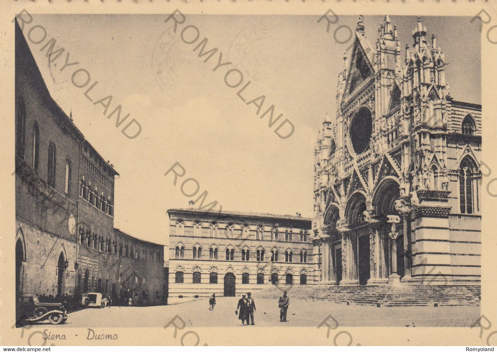 CARTOLINA  SIENA,TOSCANA,DUOMO,BELLA ITALIA,STORIA,MEMORIA,CULTURA,RELIGIONE,IMPERO ROMANO,VIAGGIATA 1955 - Siena