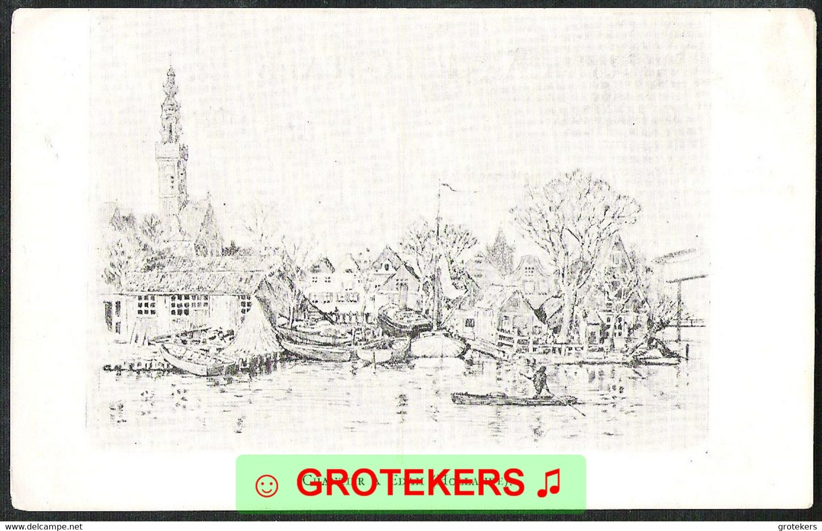 EDAM Chantier Ca 1910 - Edam