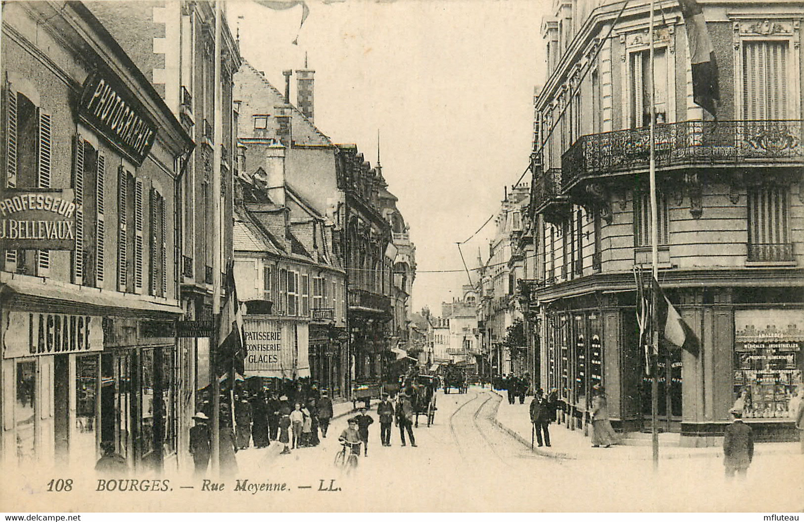 18* BOURGES   Rue Moyenne - Bourges