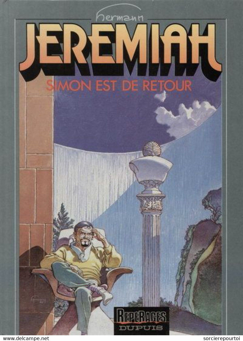 Jeremiah 14 Simon Est De Retour  - Hermann - Dupuis - EO 09/1989 - Avec Poster - TBE - Jeremiah