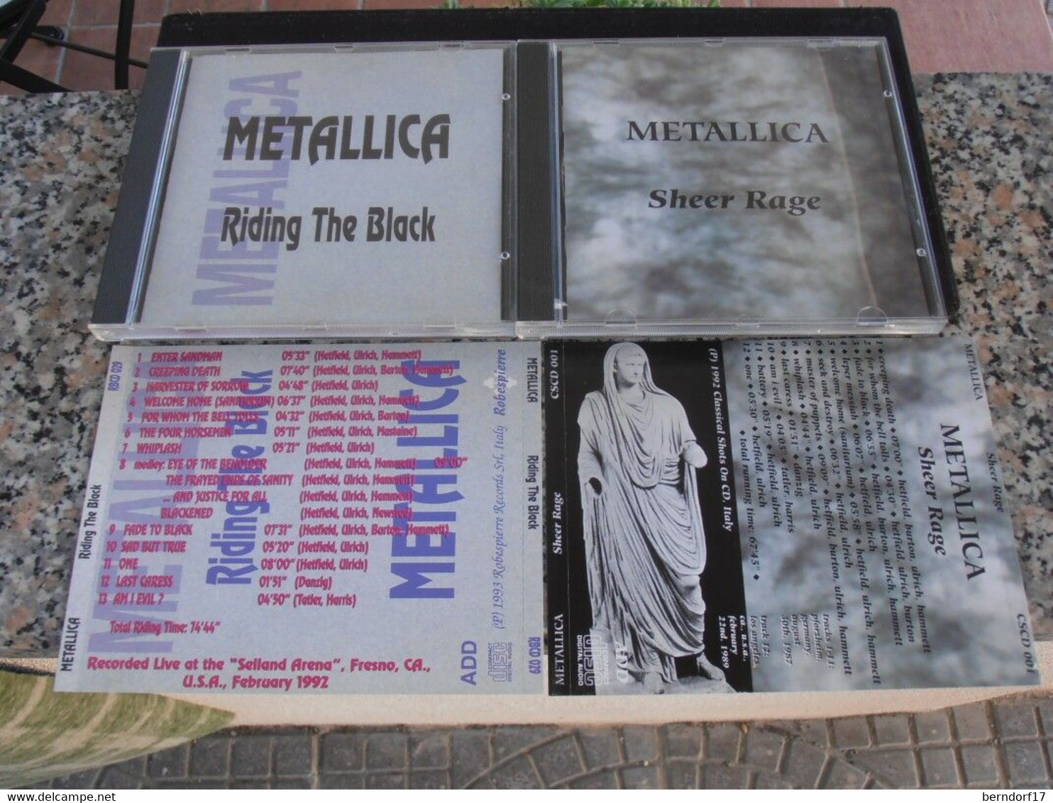 Cofanetto Metallica CD - Vollständige Sammlungen