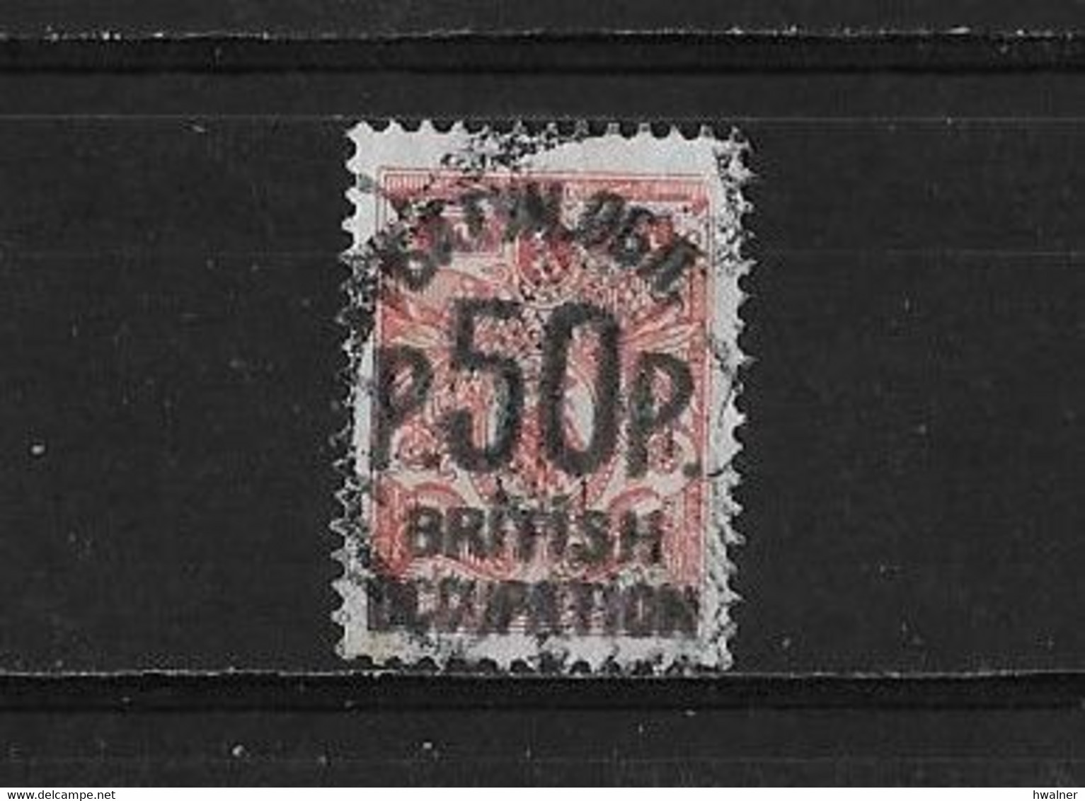 Russie Occuptation Brit. Yv. 31 O. (surch Renv) - 1919-20 Britische Besatzung