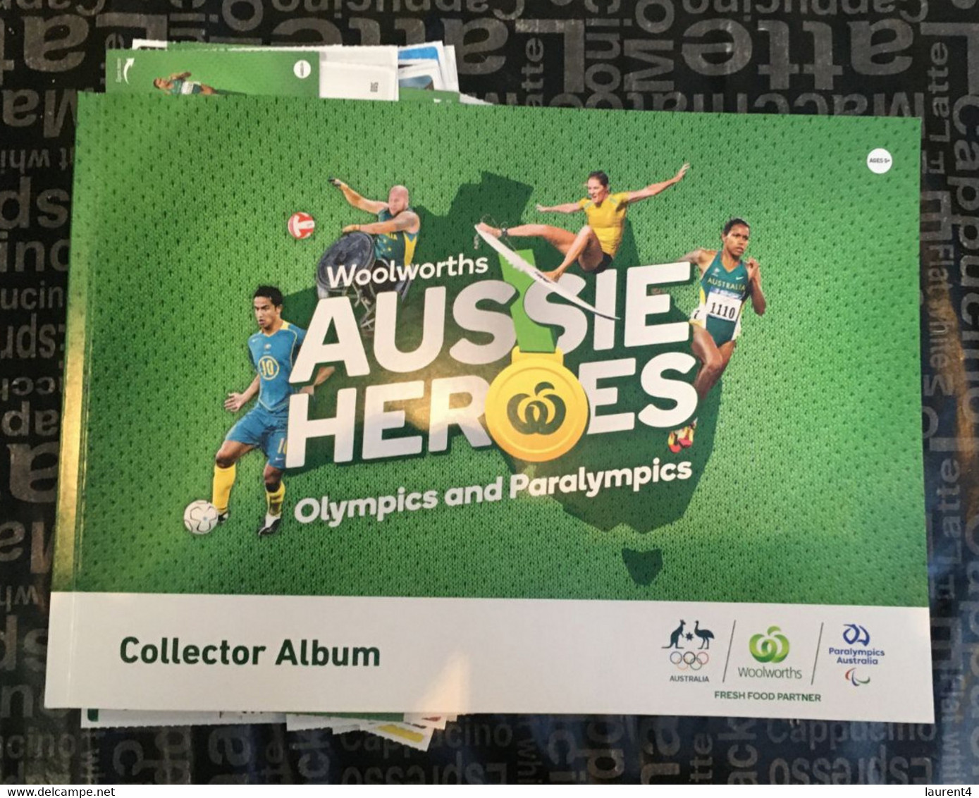 (ZZ 17) Olympic  - Australian Aussie Heroes - Book And Stickers From Nº2 To Nº120 Rowing - Archery - Badminton - Golf + - Bücher