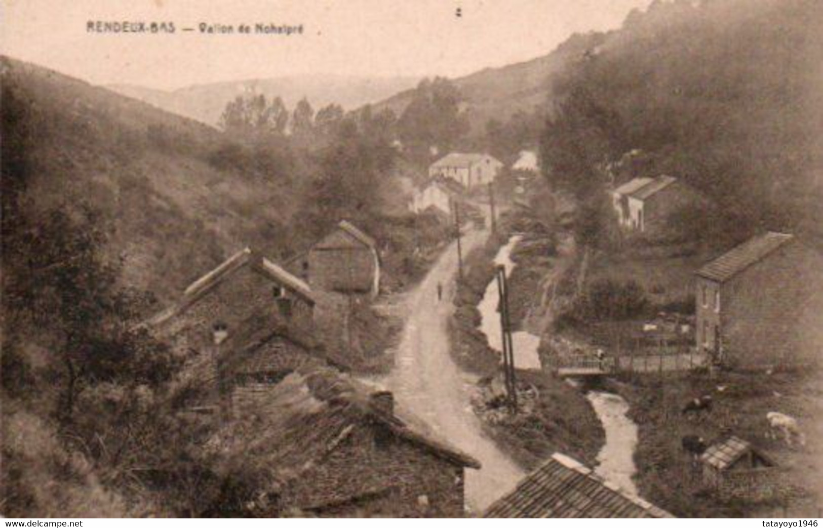 Rendeux-Bas  Vallon De Nohaipré N'a Pas Circulé - La-Roche-en-Ardenne