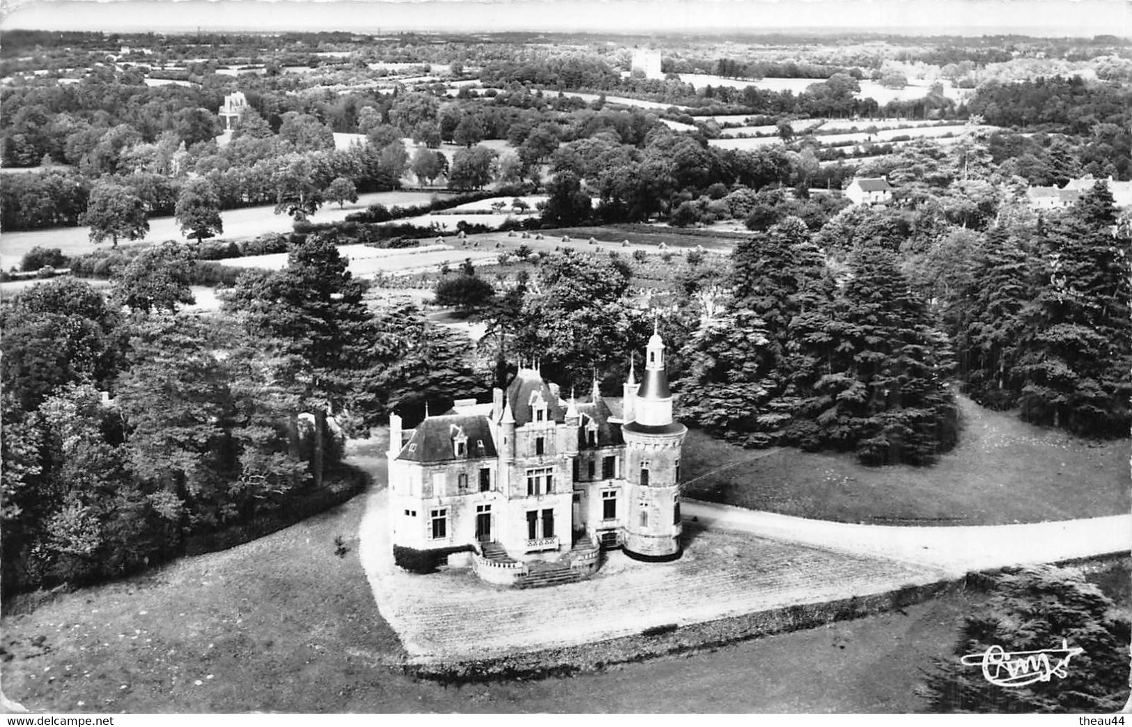 ¤¤   -    ORVAULT    -  Chateau De Lagrée   -  Vue Aérienne   -   ¤¤ - Orvault