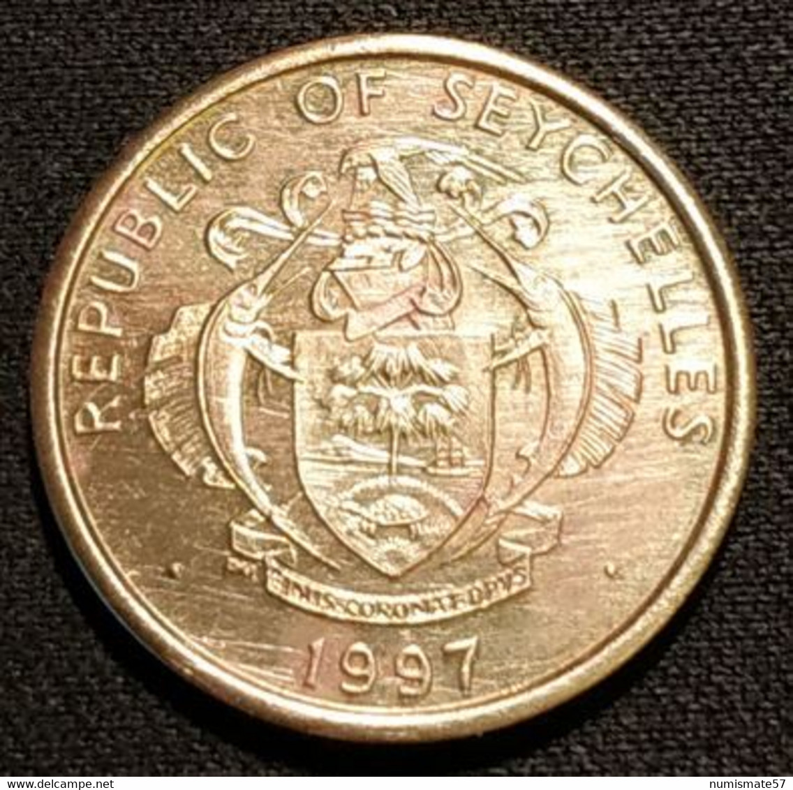 SEYCHELLES - 10 CENTS 1997 - KM 48.2 - ( Thon Albacore ) - Seychelles