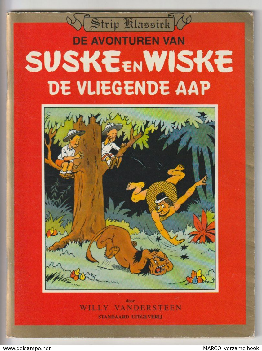 Suske En Wiske Strip Klassiek De Vliegende Aap Standaard Herdruk 1946-47 Willy Vandersteen - Suske & Wiske