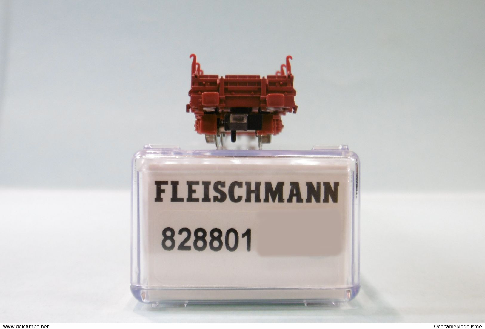 Fleischmann - WAGON PLAT A RANCHERS SNCF Res Réf. 828801 BO N 1/160 - Vagoni Merci