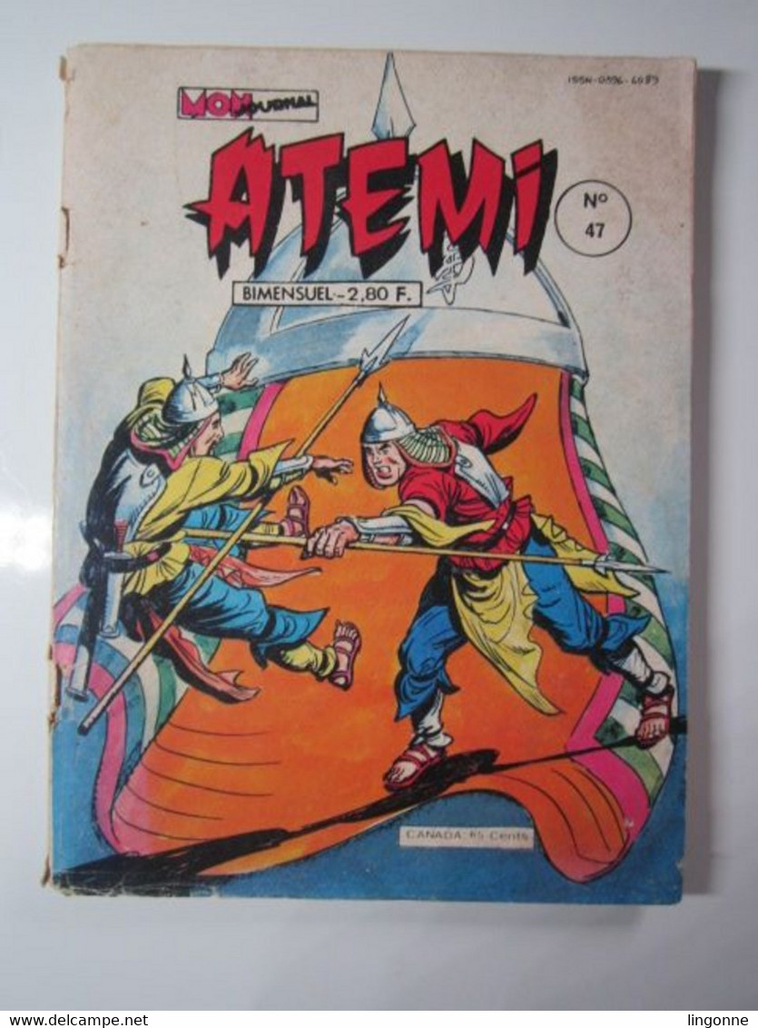 ATEMI N° 47  MON JOURNAL 11-1978 (en L'état) - Atemi