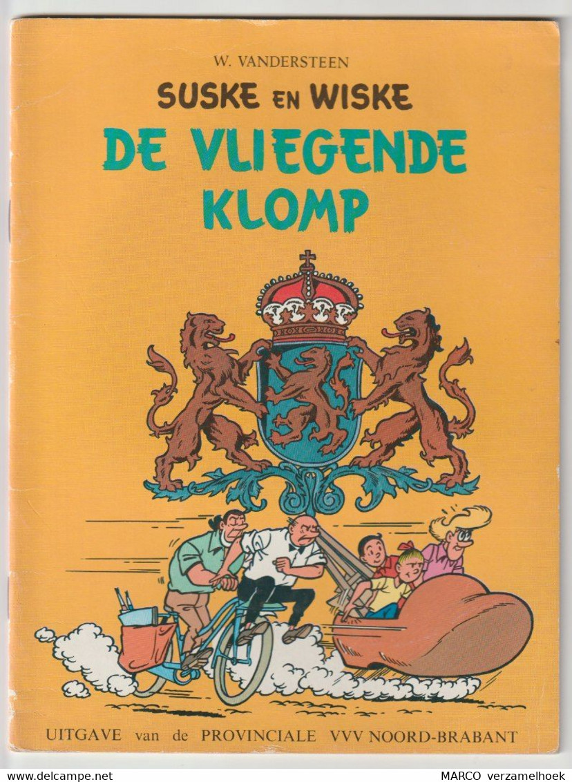 Suske En Wiske De Vliegende Klomp Standaard VVV Noord-brabant (NL) Willy Vandersteen - Suske & Wiske