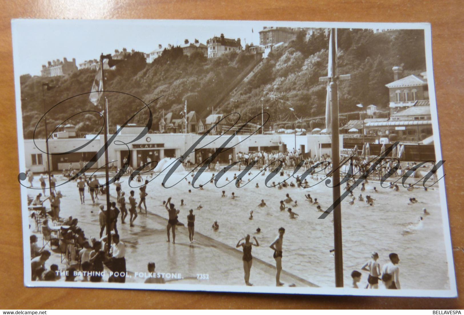 Folkestone-Kent. Bathing Pool. Piscine. Finuculaire  N°7352 - Folkestone